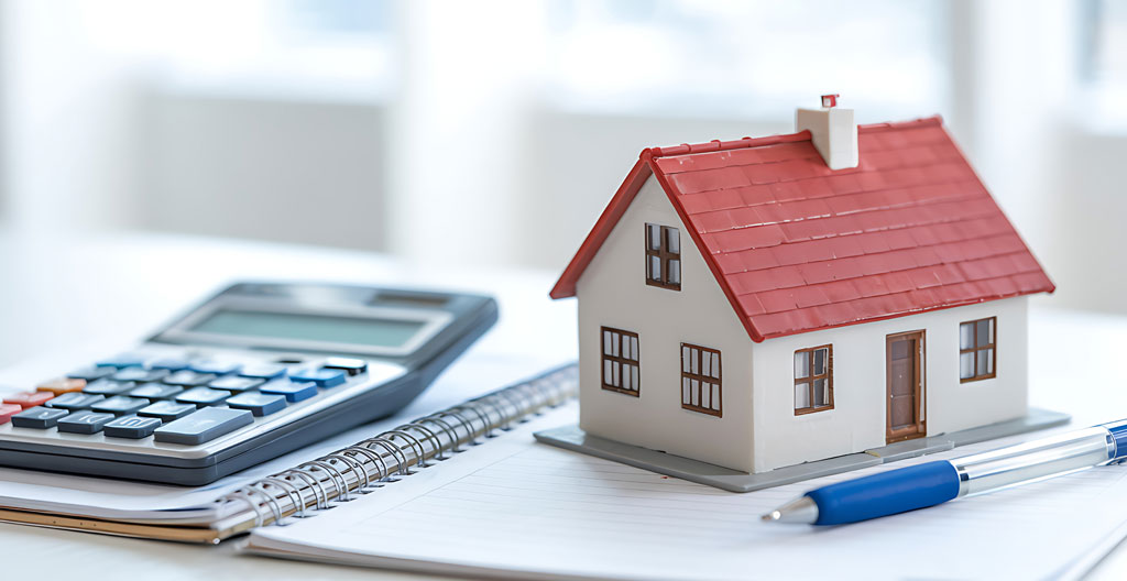 Étudiant calculant son budget total pour la location d'un kot